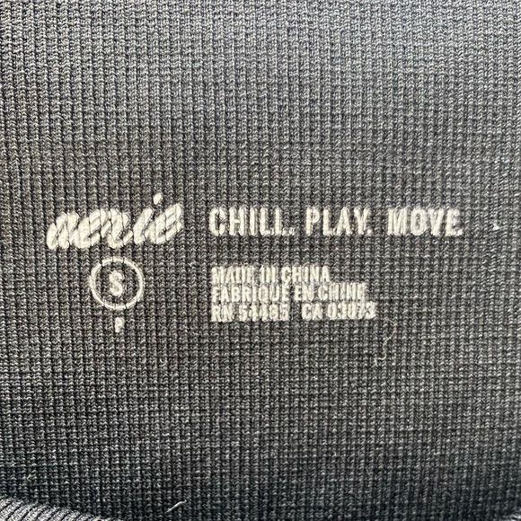 Aerie Seemless Ribbed Gray Leggings - Picture 4 of 4